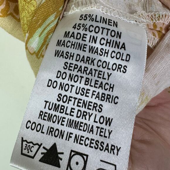 LASSURENAS Italian Coast Rose Tank Top size Small - Picture 4 of 8